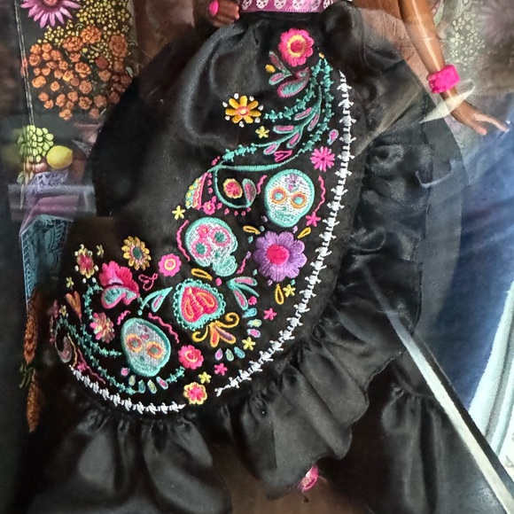 Barbie Dia De Los Muertos 2024 Barbie Doll Day of the Dead Mattel - NIB - Picture 6 of 16